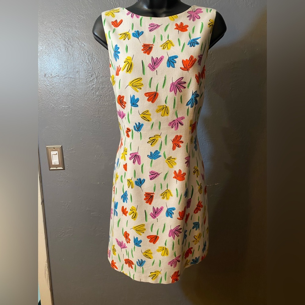 Mevisto flower shift dress